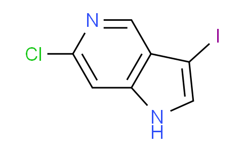 6-Chloro-3-iodo-1H-pyrrolo[3,2-c]pyridine