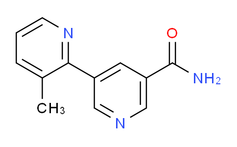 3-Methyl-[2,3'-bipyridine]-5'-carboxamide
