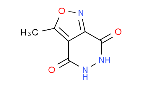 3-Methyl-5,6-dihydroisoxazolo[3,4-d]pyridazine-4,7-dione