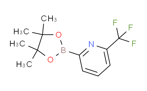 2-(4,4,5,5-Tetramethyl-1,3,2-dioxaborolan-2-yl)-6-(trifluoromethyl)pyridine