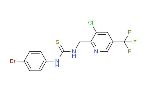 AM240437 | 326815-33-2 | 1-(4-Bromophenyl)-3-((3-chloro-5-(trifluoromethyl)pyridin-2-yl)methyl)thiourea