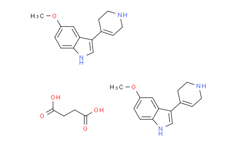 AM240474 | 107008-28-6 | 5-Methoxy-3-(1,2,3,6-tetrahydropyridin-4-yl)-1H-indole succinate(2:1)