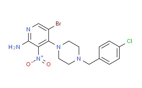 AM240485 | 942948-37-0 | 5-Bromo-4-(4-(4-chlorobenzyl)piperazin-1-yl)-3-nitropyridin-2-amine