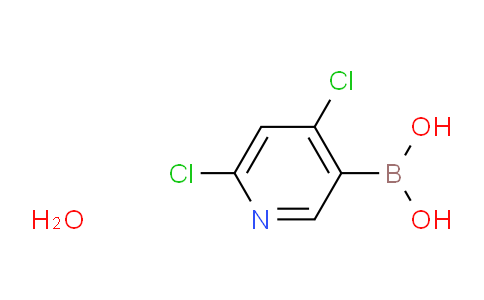 (4,6-Dichloropyridin-3-yl)boronic acid hydrate