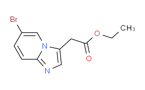 Ethyl 2-(6-bromoimidazo[1,2-a]pyridin-3-yl)acetate