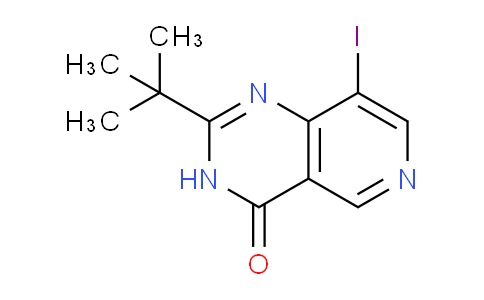 2-(tert-Butyl)-8-iodopyrido[4,3-d]pyrimidin-4(3H)-one