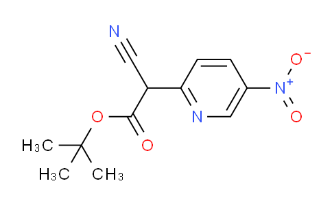 AM240521 | 914223-27-1 | tert-Butyl 2-cyano-2-(5-nitropyridin-2-yl)acetate