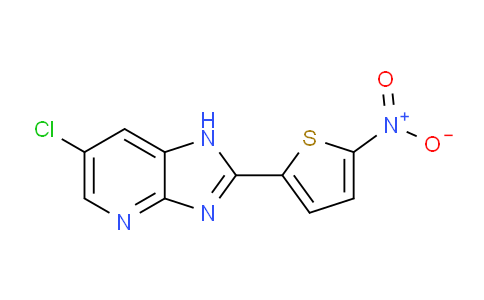 6-Chloro-2-(5-nitrothiophen-2-yl)-1H-imidazo[4,5-b]pyridine
