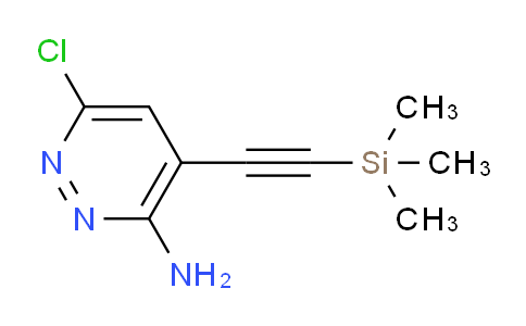 AM240622 | 1207625-15-7 | 6-Chloro-4-((trimethylsilyl)ethynyl)pyridazin-3-amine