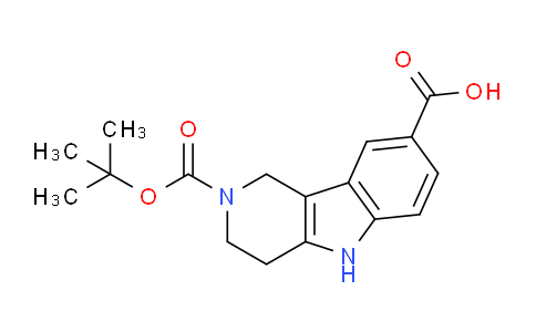 AM240629 | 300715-96-2 | 2-(tert-Butoxycarbonyl)-2,3,4,5-tetrahydro-1H-pyrido[4,3-b]indole-8-carboxylic acid