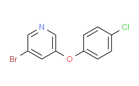 3-Bromo-5-(4-chlorophenoxy)pyridine