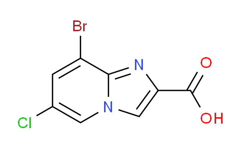 AM240648 | 1000017-98-0 | 8-Bromo-6-chloroimidazo[1,2-a]pyridine-2-carboxylic acid