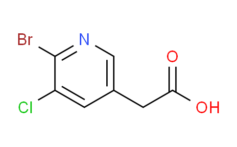 2-Bromo-3-chloropyridine-5-acetic acid