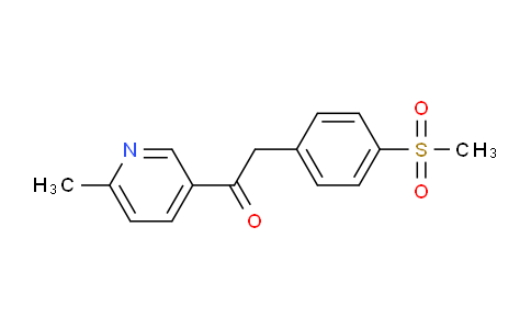 AM240661 | 221615-75-4 | 1-(6-Methylpyridin-3-yl)-2-(4-(methylsulfonyl)phenyl)ethanone