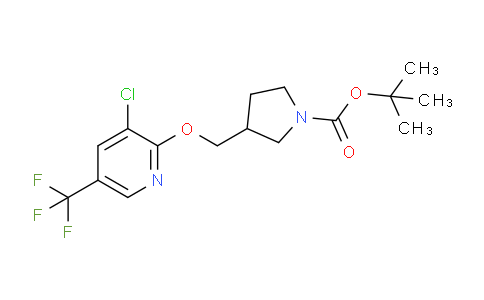 AM240668 | 1417793-56-6 | tert-Butyl 3-(((3-chloro-5-(trifluoromethyl)pyridin-2-yl)oxy)methyl)pyrrolidine-1-carboxylate