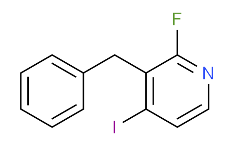 3-Benzyl-2-fluoro-4-iodopyridine