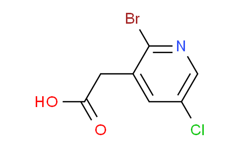 2-Bromo-5-chloropyridine-3-acetic acid