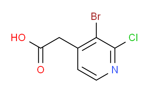 3-Bromo-2-chloropyridine-4-acetic acid