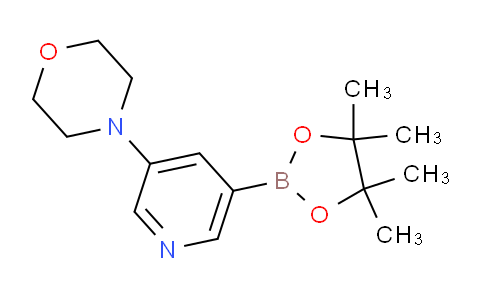 AM240722 | 1201644-33-8 | 4-(5-(4,4,5,5-Tetramethyl-1,3,2-dioxaborolan-2-yl)pyridin-3-yl)morpholine