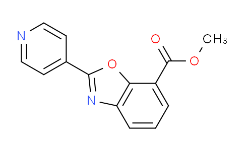 Methyl 2-(pyridin-4-yl)benzo[d]oxazole-7-carboxylate