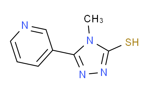 4-Methyl-5-(pyridin-3-yl)-4H-1,2,4-triazole-3-thiol