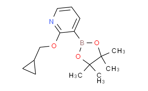 AM240754 | 848243-26-5 | 2-(Cyclopropylmethoxy)-3-(4,4,5,5-tetramethyl-1,3,2-dioxaborolan-2-yl)pyridine