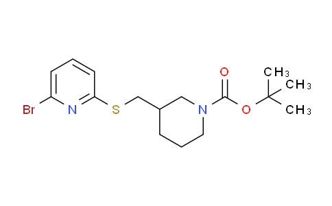 AM240761 | 1353981-13-1 | tert-Butyl 3-(((6-bromopyridin-2-yl)thio)methyl)piperidine-1-carboxylate
