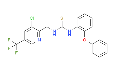 AM240769 | 326815-41-2 | 1-((3-Chloro-5-(trifluoromethyl)pyridin-2-yl)methyl)-3-(2-phenoxyphenyl)thiourea