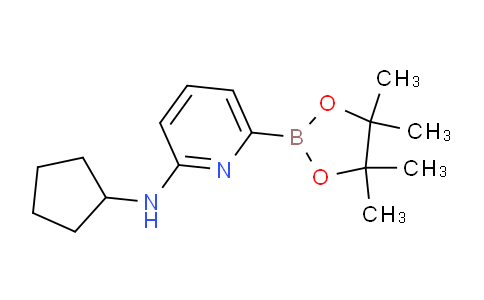 AM240781 | 1310404-92-2 | N-Cyclopentyl-6-(4,4,5,5-tetramethyl-1,3,2-dioxaborolan-2-yl)pyridin-2-amine