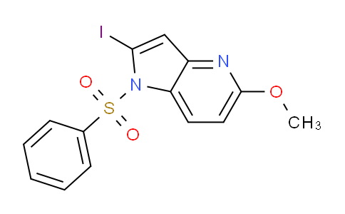AM240803 | 1206181-42-1 | 2-Iodo-5-methoxy-1-(phenylsulfonyl)-1H-pyrrolo[3,2-b]pyridine