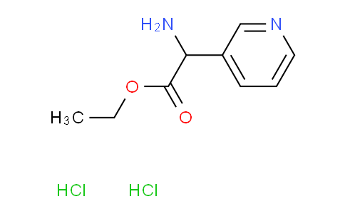 AM240840 | 1260641-04-0 | Ethyl 2-amino-2-(pyridin-3-yl)acetate dihydrochloride