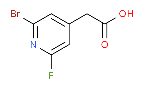 2-Bromo-6-fluoropyridine-4-acetic acid