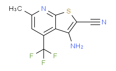 AM240867 | 317840-08-7 | 3-Amino-6-methyl-4-(trifluoromethyl)thieno[2,3-b]pyridine-2-carbonitrile