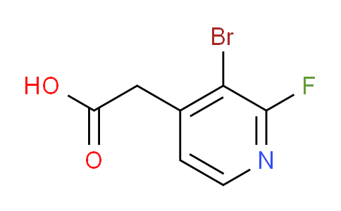 3-Bromo-2-fluoropyridine-4-acetic acid