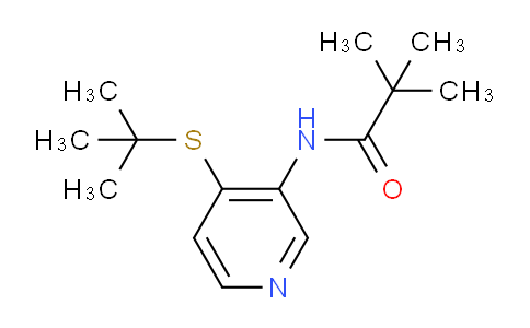 AM240878 | 766557-58-8 | N-(4-(tert-Butylthio)pyridin-3-yl)pivalamide