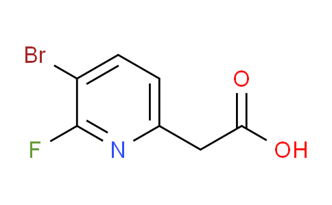 3-Bromo-2-fluoropyridine-6-acetic acid