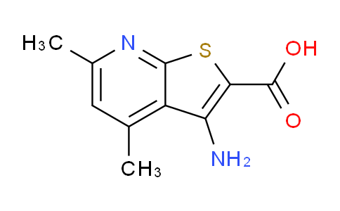 3-Amino-4,6-dimethylthieno[2,3-b]pyridine-2-carboxylic acid