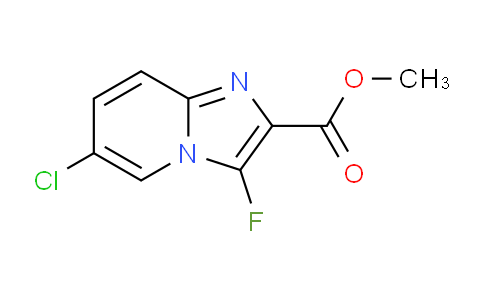 Methyl 6-chloro-3-fluoroimidazo[1,2-a]pyridine-2-carboxylate
