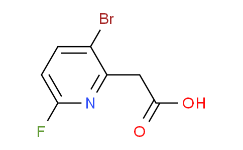 3-Bromo-6-fluoropyridine-2-acetic acid