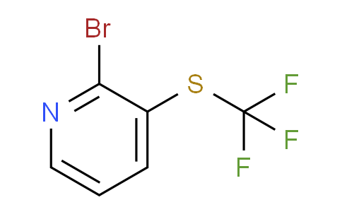 2-Bromo-3-((trifluoromethyl)thio)pyridine