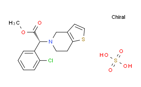 AM240902 | 120202-71-3 | (R)-Methyl 2-(2-chlorophenyl)-2-(6,7-dihydrothieno[3,2-c]pyridin-5(4H)-yl)acetatesulfate