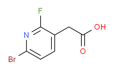 6-Bromo-2-fluoropyridine-3-acetic acid