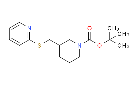 AM240941 | 745066-48-2 | tert-Butyl 3-((pyridin-2-ylthio)methyl)piperidine-1-carboxylate