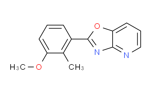 2-(3-Methoxy-2-methylphenyl)oxazolo[4,5-b]pyridine