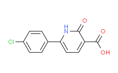 6-(4-Chlorophenyl)-2-oxo-1,2-dihydropyridine-3-carboxylic acid