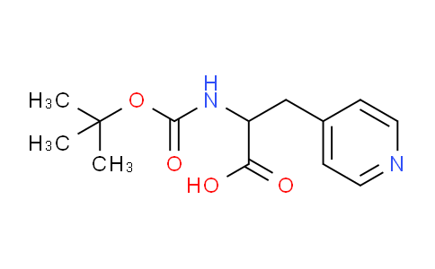 2-((tert-Butoxycarbonyl)amino)-3-(pyridin-4-yl)propanoic acid