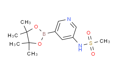 AM240992 | 1201643-71-1 | N-(5-(4,4,5,5-Tetramethyl-1,3,2-dioxaborolan-2-yl)pyridin-3-yl)methanesulfonamide