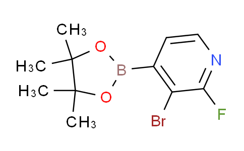 AM241007 | 1150561-78-6 | 3-Bromo-2-fluoro-4-(4,4,5,5-tetramethyl-1,3,2-dioxaborolan-2-yl)pyridine