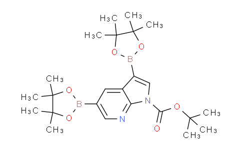AM241008 | 942070-54-4 | tert-Butyl 3,5-bis(4,4,5,5-tetramethyl-1,3,2-dioxaborolan-2-yl)-1H-pyrrolo[2,3-b]pyridine-1-carboxylate