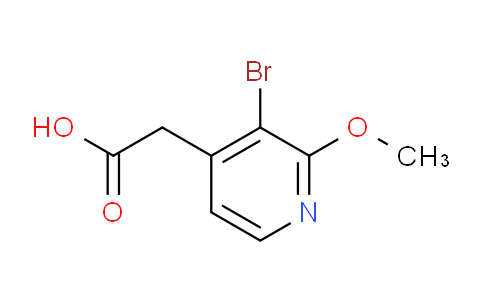 AM24101 | 1227499-59-3 | 3-Bromo-2-methoxypyridine-4-acetic acid